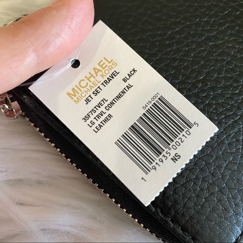 Final sale 🌹Michael Kors jet set travel large continental wallet - Picture 5 of 8